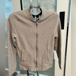 H&M Full Zip Sweater/Sweatshirt Cardigan Men’s size Small in Oatmeal